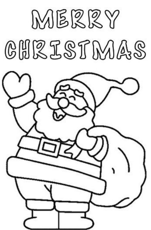 Christmas Coloring Cards | Teaching Resources